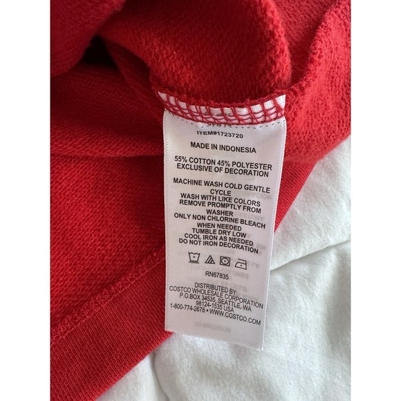 Nautica Women's Quarter 1/4 Zip pullover Size Small Color: Red,Navy NWOT - Picture 12 of 13